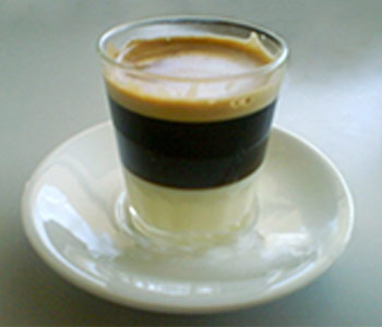 Café bombón de Horchata